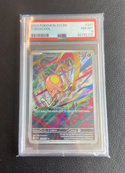 Toedscool 201/198 Scarlet & Violet - Pokemon PSA - NM-MT 8 - 82792170 - Image 1