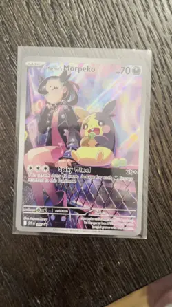 2 X Pokemon TCG Marnie's Morpeko SVP 206 Rival Battle Deck Black Star Promo - Image 2