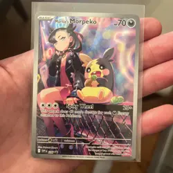 2 X Pokemon TCG Marnie's Morpeko SVP 206 Rival Battle Deck Black Star Promo - Image 5