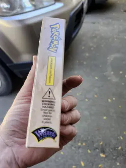 Pokemon Bodyguard Theme Deck Box with Inserts and Coin WOTC Vintage Fossil - Image 4