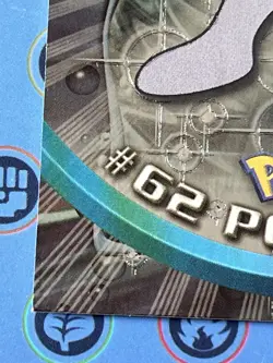 Poliwrath 62 Topps Chrome Holo Rare LP CONDITION POKEMON - Image 4