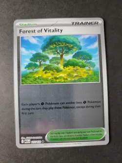Forest of Vitality (Reverse Holo) 117/132 Uncommon Pokemon Mega Evolution - Image 1