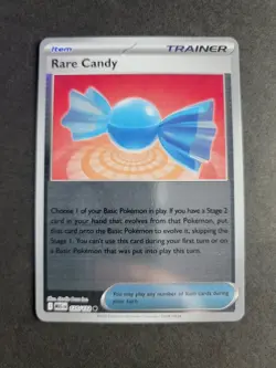 Rare Candy (Reverse Holo) 125/132 Common Pokemon Mega Evolution - Image 1