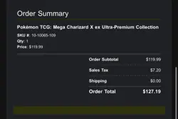 Pokemon Mega Charizard X ex Ultra-Premium Collection Box Factory Sealed PRESALE - Image 3