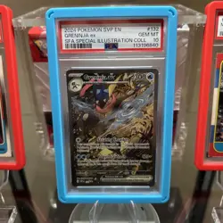 2024 POKEMON GRENINJA EX PSA 10 SVP EN BLACK STAR PROMO #132 - Image 1