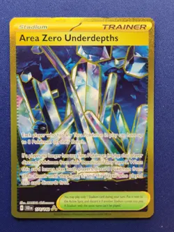 Pokemon TCG Area Zero Underdepths 174/142 Sv07: Stellar Crown Holo Hyper Rare NM - Image 1
