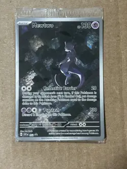 Pokemon 2023 052 Mewtwo Scarlet & Violet Black Star Promo SEALED SHIPS FAST - Image 1