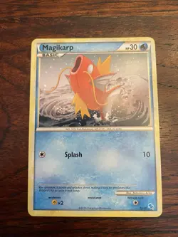 Magikarp 12/30 Pokemon - Gyarados Trainer Kit 2010 - Near Mint - Image 1