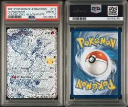 2021 Pokemon Celebrations Classic Collection #113 Full Art Reshiram PSA 10 💎 - Image 3