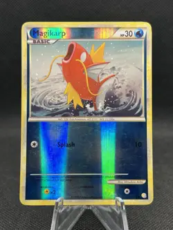 Pokemon TCG HeartGold SoulSilver Magikarp Reverse Holo Common 72/123 MP - Image 1