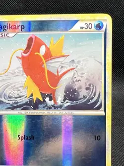 Pokemon TCG HeartGold SoulSilver Magikarp Reverse Holo Common 72/123 MP - Image 3