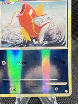 Pokemon TCG HeartGold SoulSilver Magikarp Reverse Holo Common 72/123 MP - Image 4