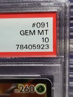 2023 Pokemon SVI EN Spidops ex #223/198 PSA Graded Gem Mint 10 💎 - Image 3