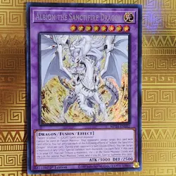 Albion The Sanctifire Dragon MP24-EN082 Prismatic Secret Rare 1st Ed NM Yu-Gi-Oh - Image 2