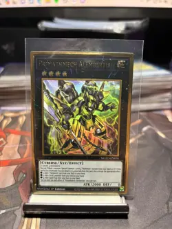 Yu-Gi-Oh! Primathmech Alembertian 1st Ed. MGED-EN030 Gold Rare NM/LP x1 - Image 1
