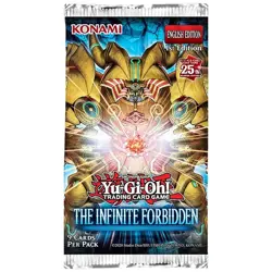 YU-GI-OH! The Infinite Forbidden booster packs! 25th Anniversary English Konami~ - Image 1