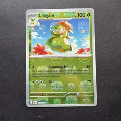 Pokemon Card TCG Lilligant Master Ball Holo - English Black Bolt - 007/086 - Image 1