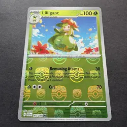 Pokemon Card TCG Lilligant Master Ball Holo - English Black Bolt - 007/086 - Image 2