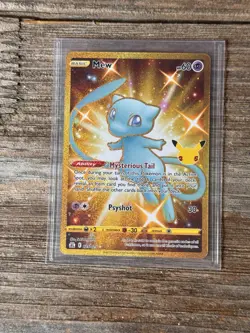 Pokemon TCG Mew Holo Rare Celebrations 25th Anniversary Card - Image 1