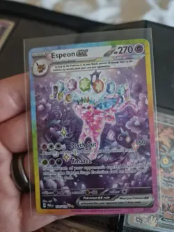 Espeon EX Sir 155/131 Prismatic Evolutions Pokemon TCG Card NM Condition - Image 3
