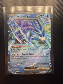 Pokemon TCG Suicune EX Classic Collection Trading Card 010/034 Near Mint Rare - Image 1