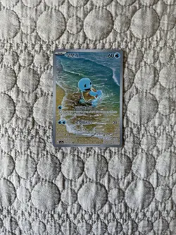 151 Squirrel - Korean Pokemon Card 170/165 AR Near Mint Condition 151 - Image 2