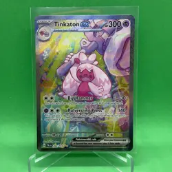 Pokemon Card Tinkaton Ex 262/193 Secret Rare Scarlet Violet Paldea Evolved NM - Image 1