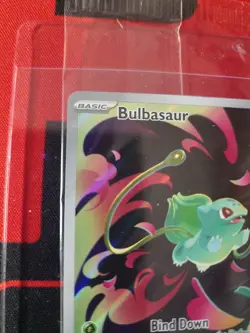 Pokemon Card Bulbasaur 133/132 Mega Evolution Stamped Promo Sealed - Image 2