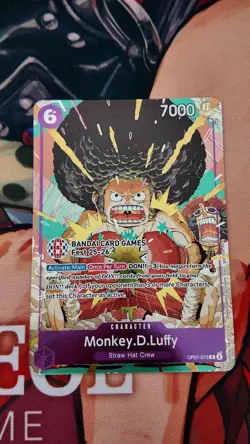 Monkey.D.Luffy (BANDAI Card Games Fest 25-26) OP07-073 One Piece Promotion Cards - Image 1
