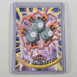 Magneton #82 Pokemon Card - 1999 Topps TV Animation Edition - Vintage - Image 1
