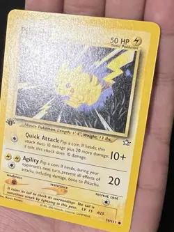 Pikachu - 70/111 - 1st Edition Neo Genesis - Pokemon Card - NM - Image 3