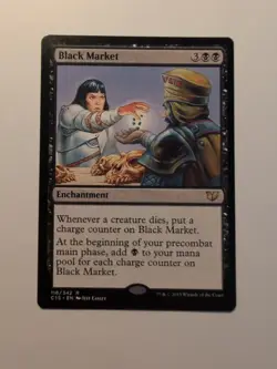 Black Market Enchantment Card,Commander 2015, Magic The Gathering, NM - Image 1