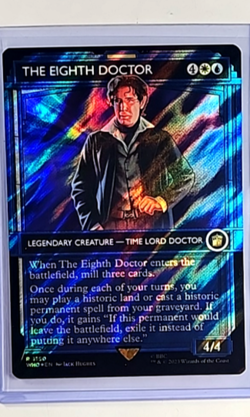 MTG Magic The Gathering Doctor Who Showcase Surge Foil #1150 The Eighth Doctor - Image 1