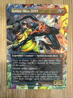 Spider-Man 2099 (0205) - Borderless Marvel's Spider-Man MTG - Image 1