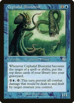 MTG Torment --- CEPHALID ILLUSIONIST --- Uncommon! NM! Magic the Gathering! - Image 1
