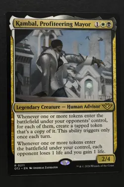 Magic: The Gathering: Kambal Profiteering Mayor - OTJ - NM - Unplayed - MTG - Image 1