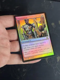 MTG Mobilization FOIL 10th Edition White Rare - Image 3