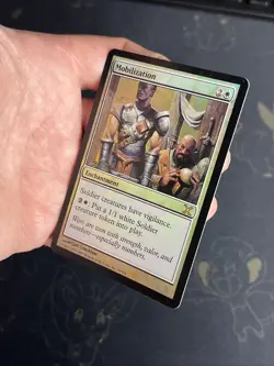 MTG Mobilization FOIL 10th Edition White Rare - Image 4