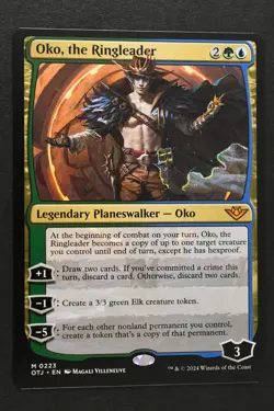 Magic: The Gathering: Oko the Ringleader - OTJ - NM - Unplayed - MTG - Image 1