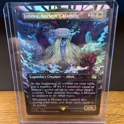 Jenova, Ancient Calamity - Foil Borderless - Final Fantasy MTG Card 0346 - Image 1