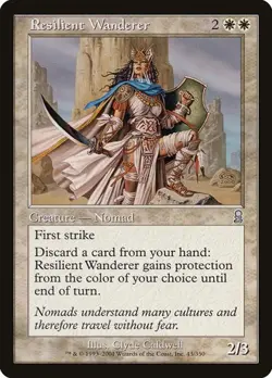 Resilient Wanderer - Foil Odyssey LP MTG - Image 1