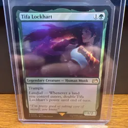 MTG Tifa Lockhart - Foil, NM-Mint, English Final Fantasy - Image 1