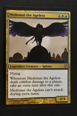 Magic: The Gathering: Medomai the Ageless - THS - NM - Unplayed - MTG - Image 1