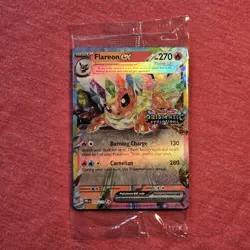 Pokemon Prismatic Evolutions Surprise Box: Flareon 014/131 Promo - Sealed - Image 1