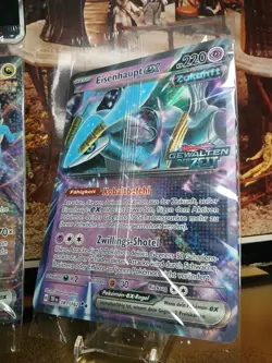 🔥2x Pokemon Promo Stamp Jumbo Maxi XL Karten Gewalten Der Zeit Furienblitz EX - Image 3