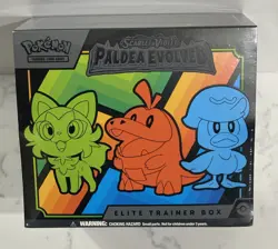 Pokemon Scarlet & Violet Paldea Evolved Elite Trainer Box ETB Factory Sealed - Image 1