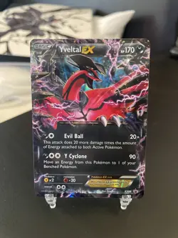 Pokemon Yveltal EX #XY08 XY Promos NM - Image 1