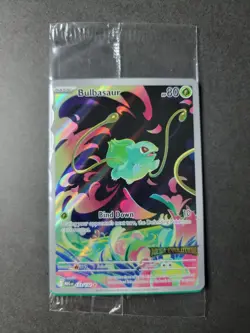 Bulbasaur Stamped Box Topper 133/132 Pokemon Mega Evolution - Image 1
