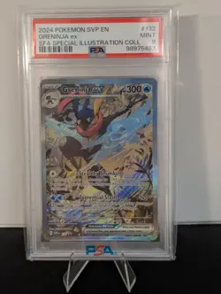 Pokemon Greninja EX SFA Black Star Promo #132 PSA 9 -Mint - Image 1