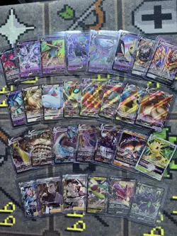 Pokemon TCG Lot of 50 Cards V/VMAX/Trainer/Vstar/GX - Image 1